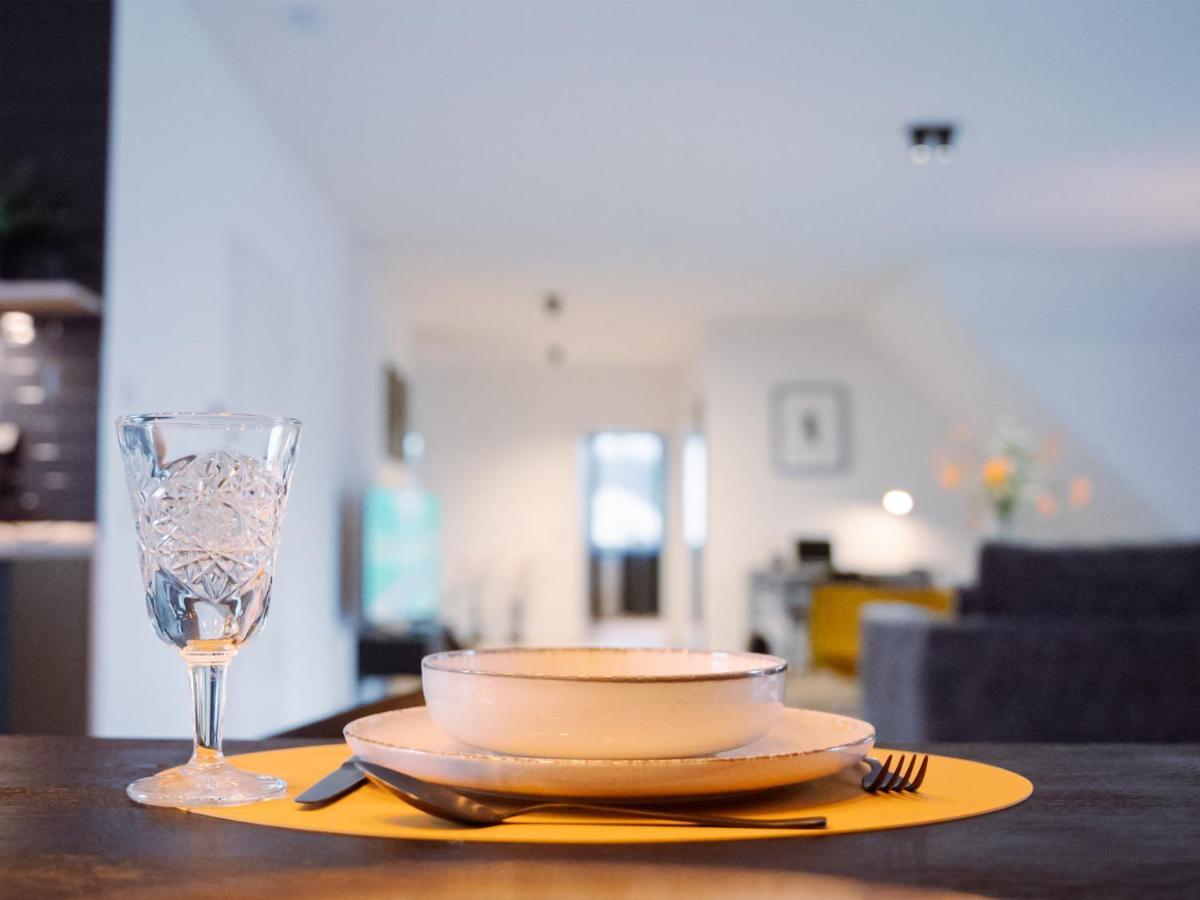 Lio Suite Design Apartment Balkon Terrasse Parken Fuer 4 Personen Bad Salzuflen Exterior photo