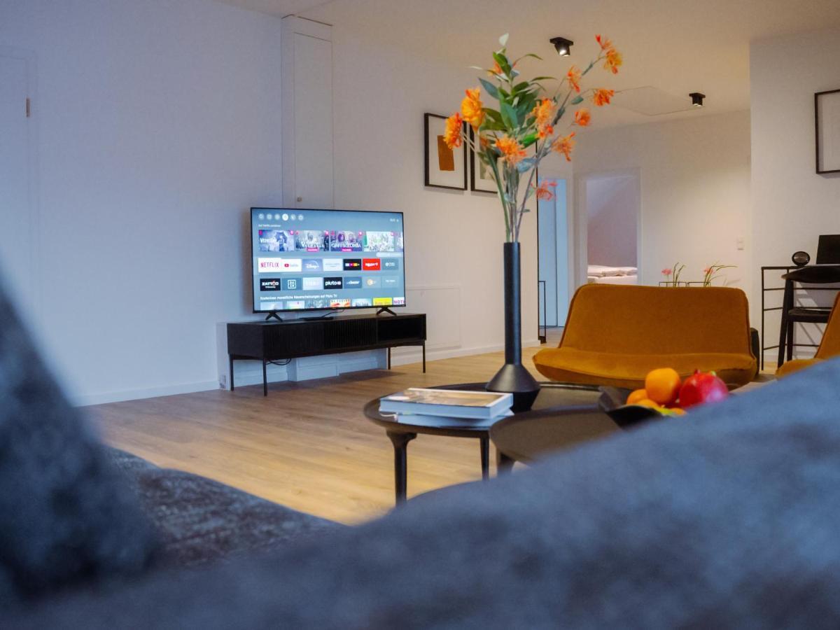 Lio Suite Design Apartment Balkon Terrasse Parken Fuer 4 Personen Bad Salzuflen Exterior photo